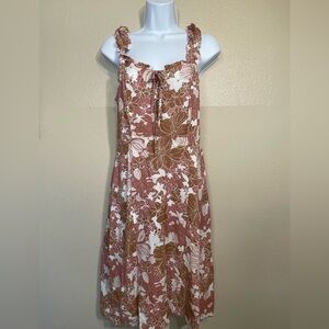 Sincerely Jules Floral Ruffle Strap Summer Dress